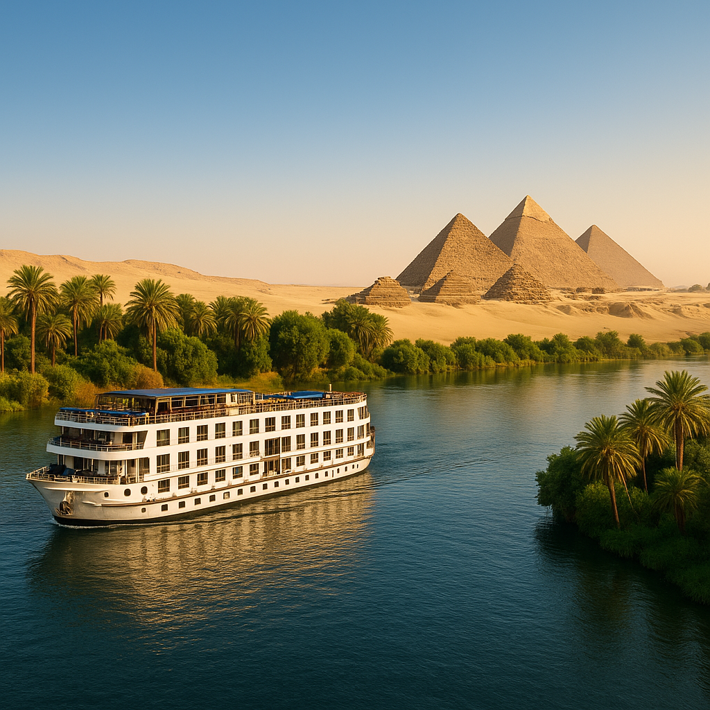8 Días Especial Singles: Crucero Nilo y Cairo con Visitas